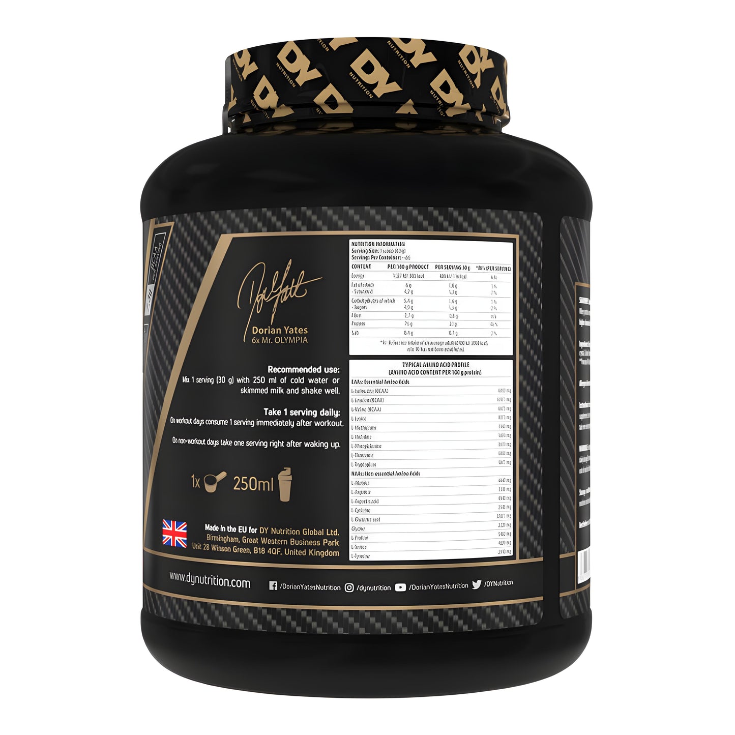 DY Shadowhey 2 kg - 66 Servings - Chocolate