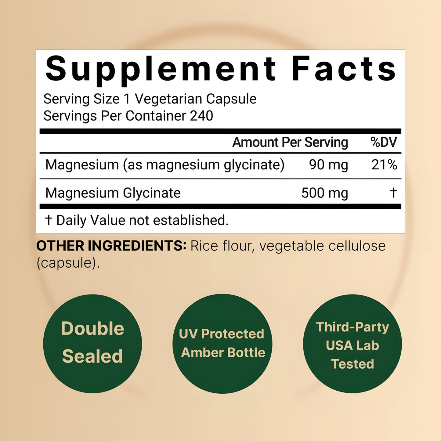 Magnesium Glycinate Naturebell