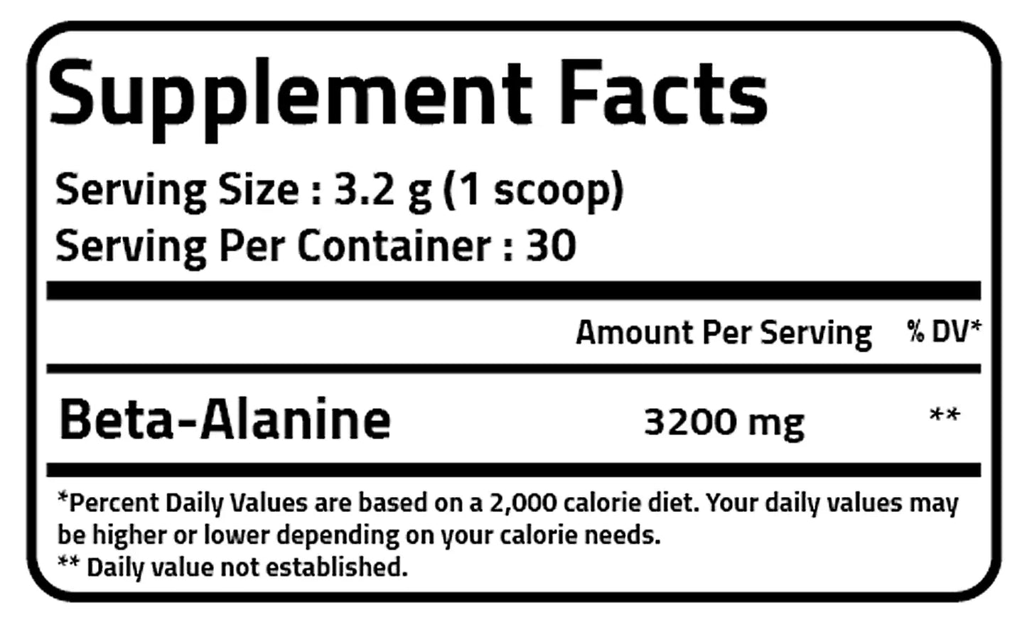Pureganic Beta-alanine - 30servings