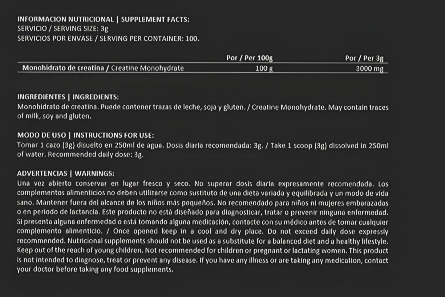 BigMan Creatine 90gm