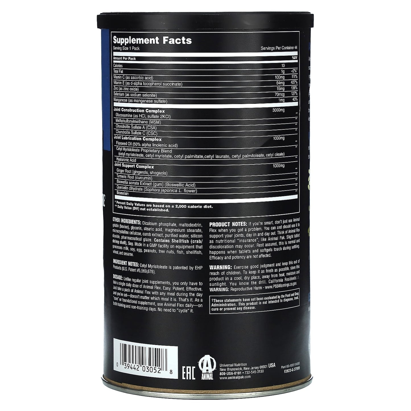 Universal Animal Flex - 44 Packs