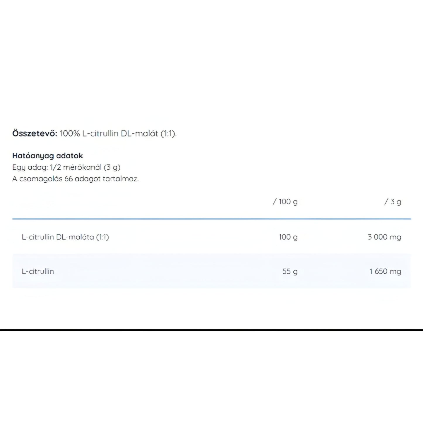 Nutriversum L-Citrulline 200g