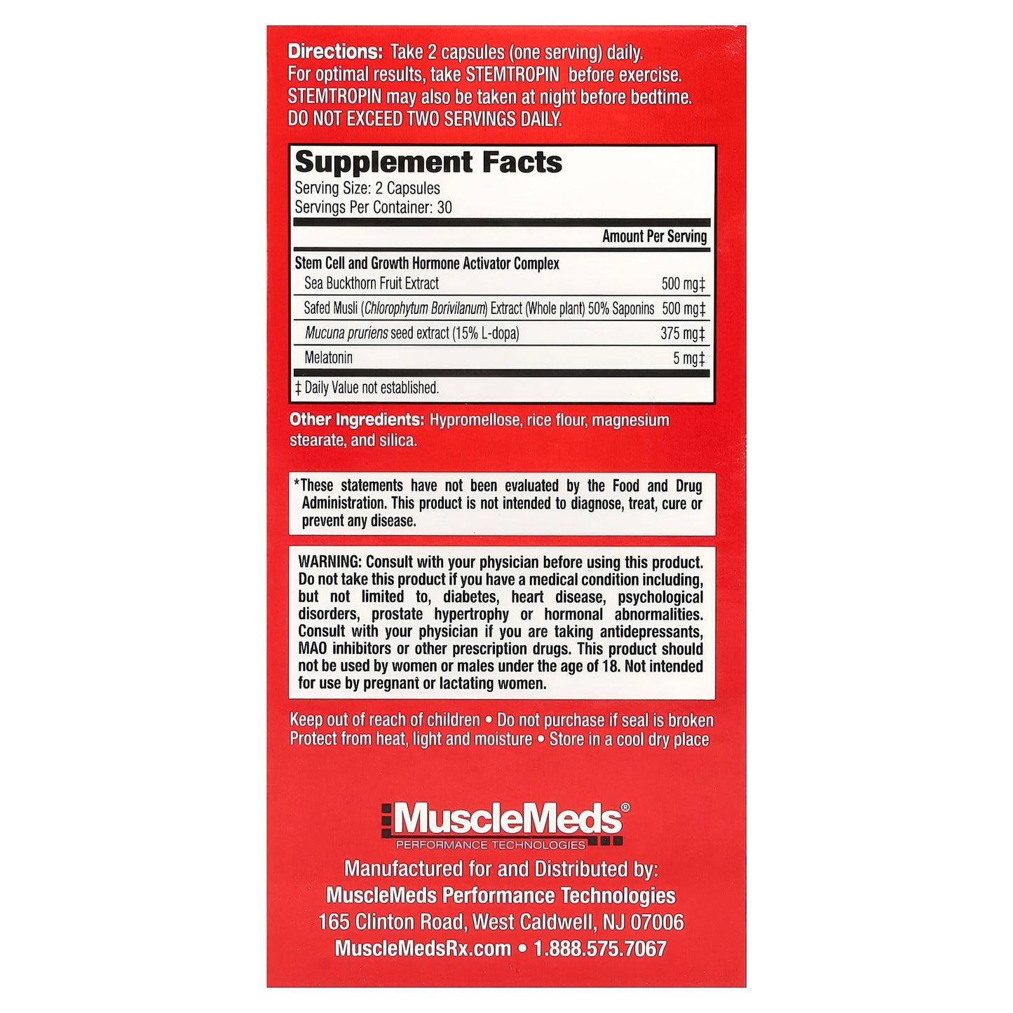Stemtropin Musclemeds