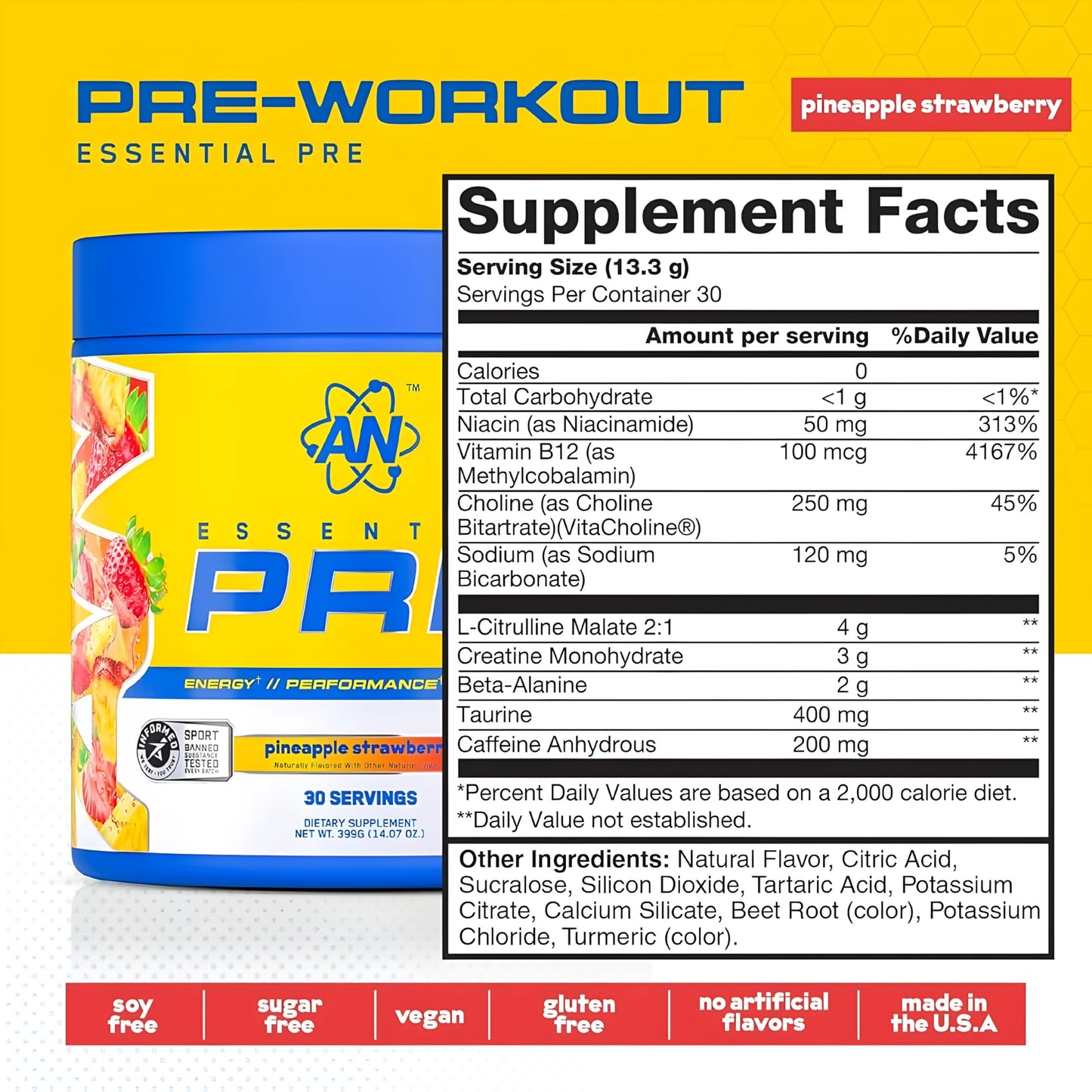 Applied Nutrition Essential PRE