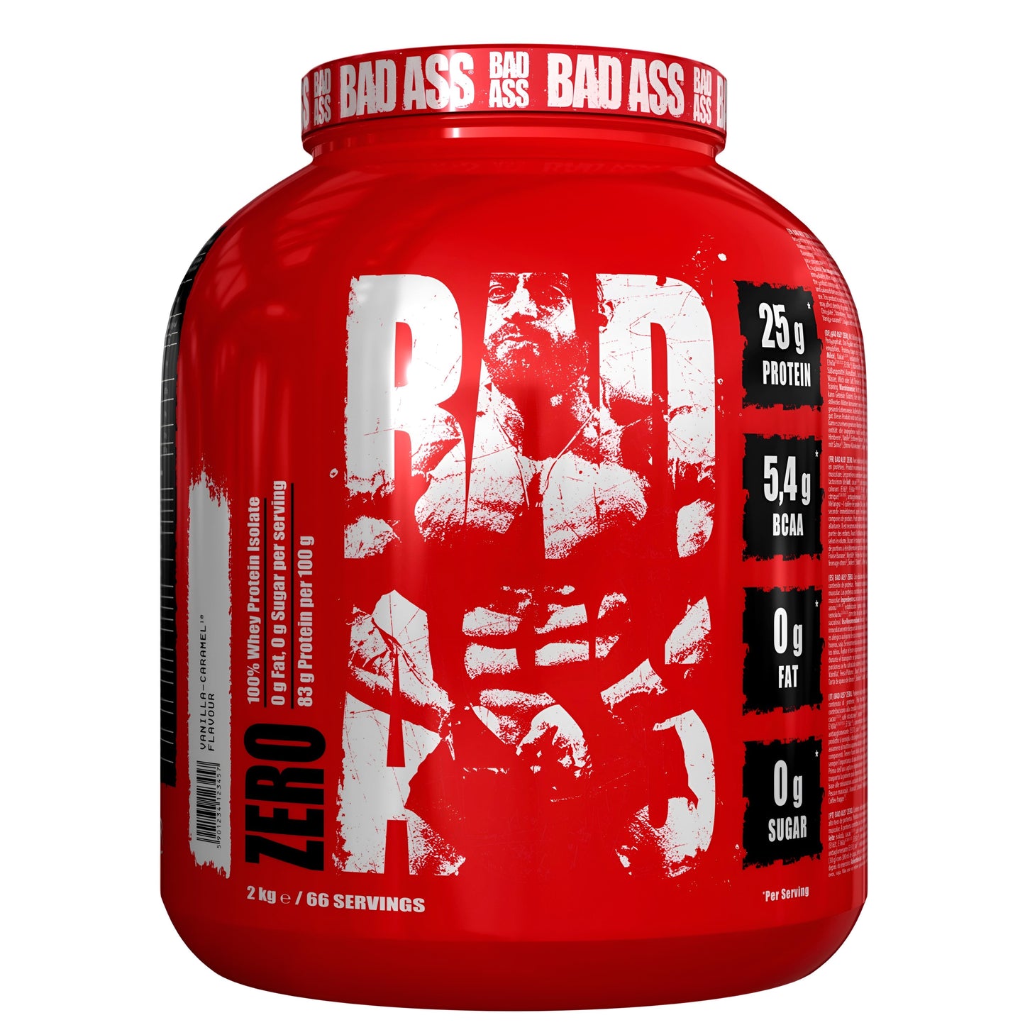 Badass Zero 2kg - 66 Servings - Snikers