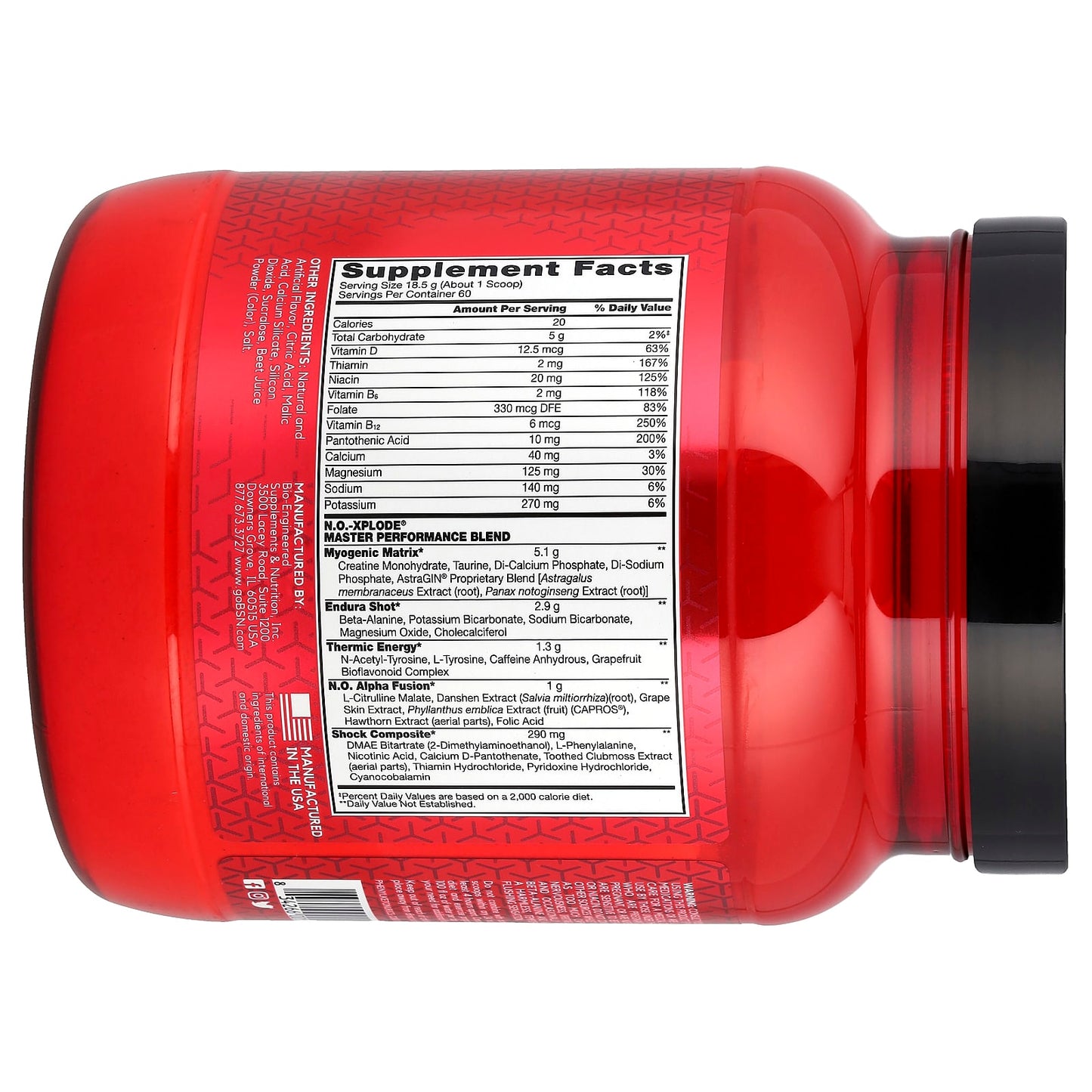 BSN NO XPLODE - 60 servings