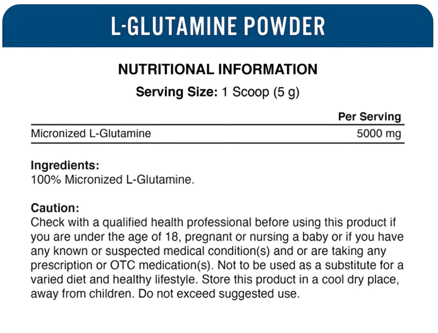 Glutamine Applied Nutrition