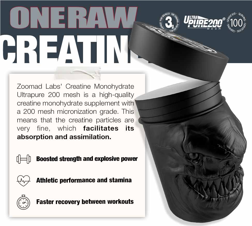One Raw Creatine 300gm