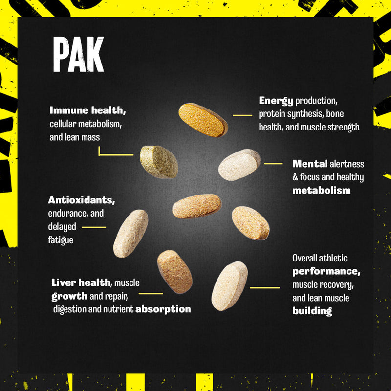 Universal Animal pak - 44 Packs