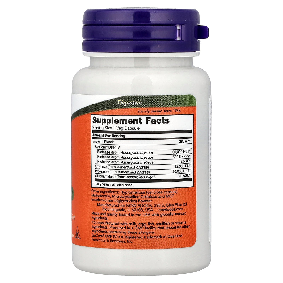 Gluten Digest 60 Veg Capsules NOW Foods