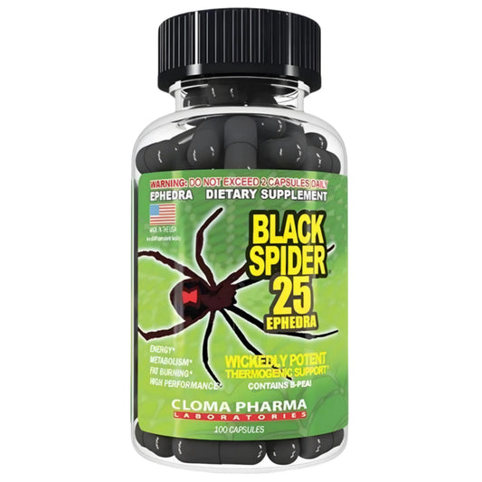 Cloma Pharma Black Spider - 100 Capsules