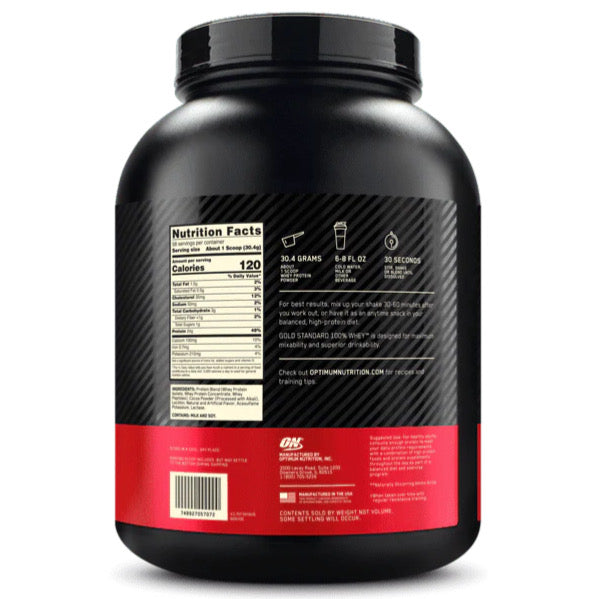 ON Whey Gold Standard 2.27kg - 74 Servings - Double Rich Chocolate