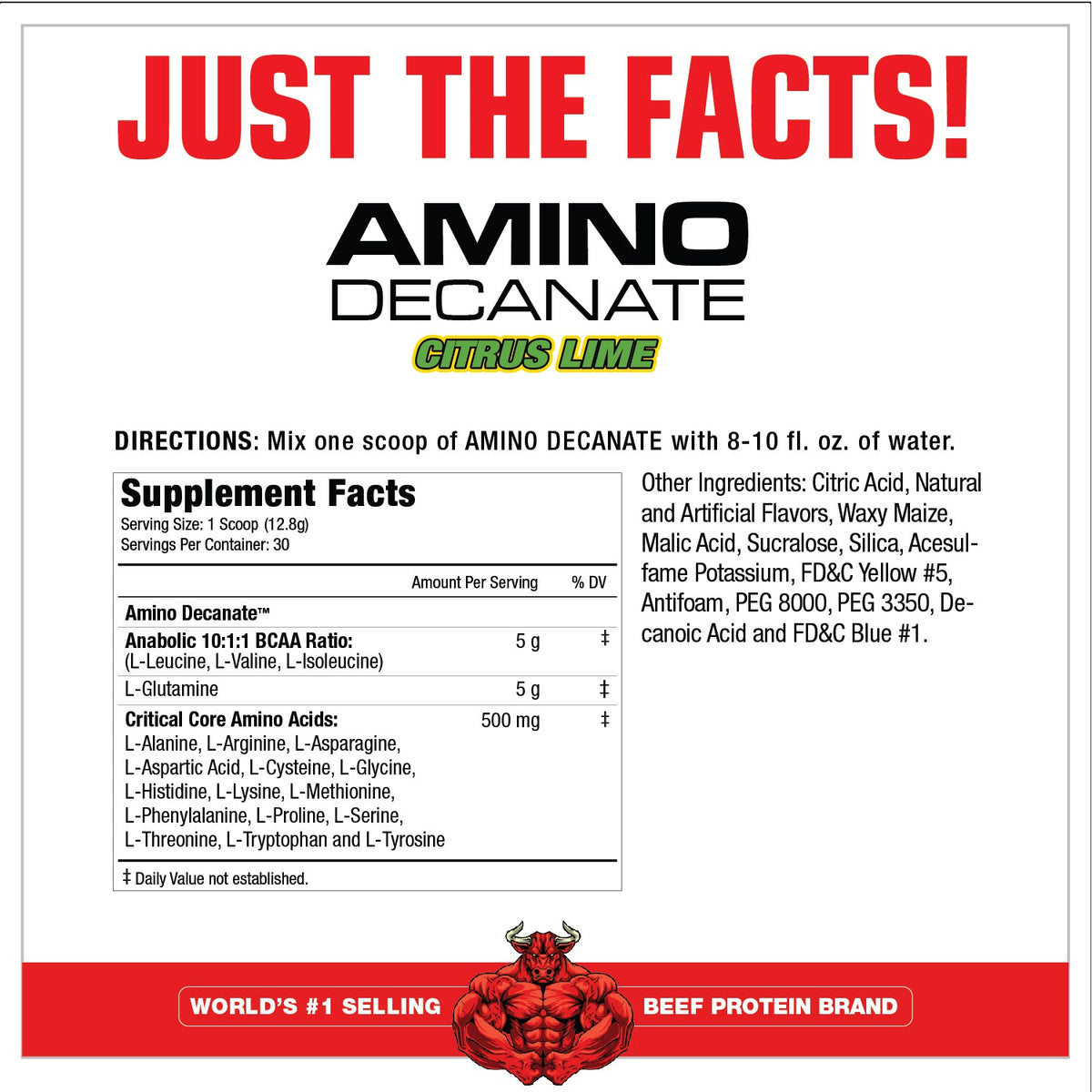 MuscleMeds Amino Decanate - Amino Acids