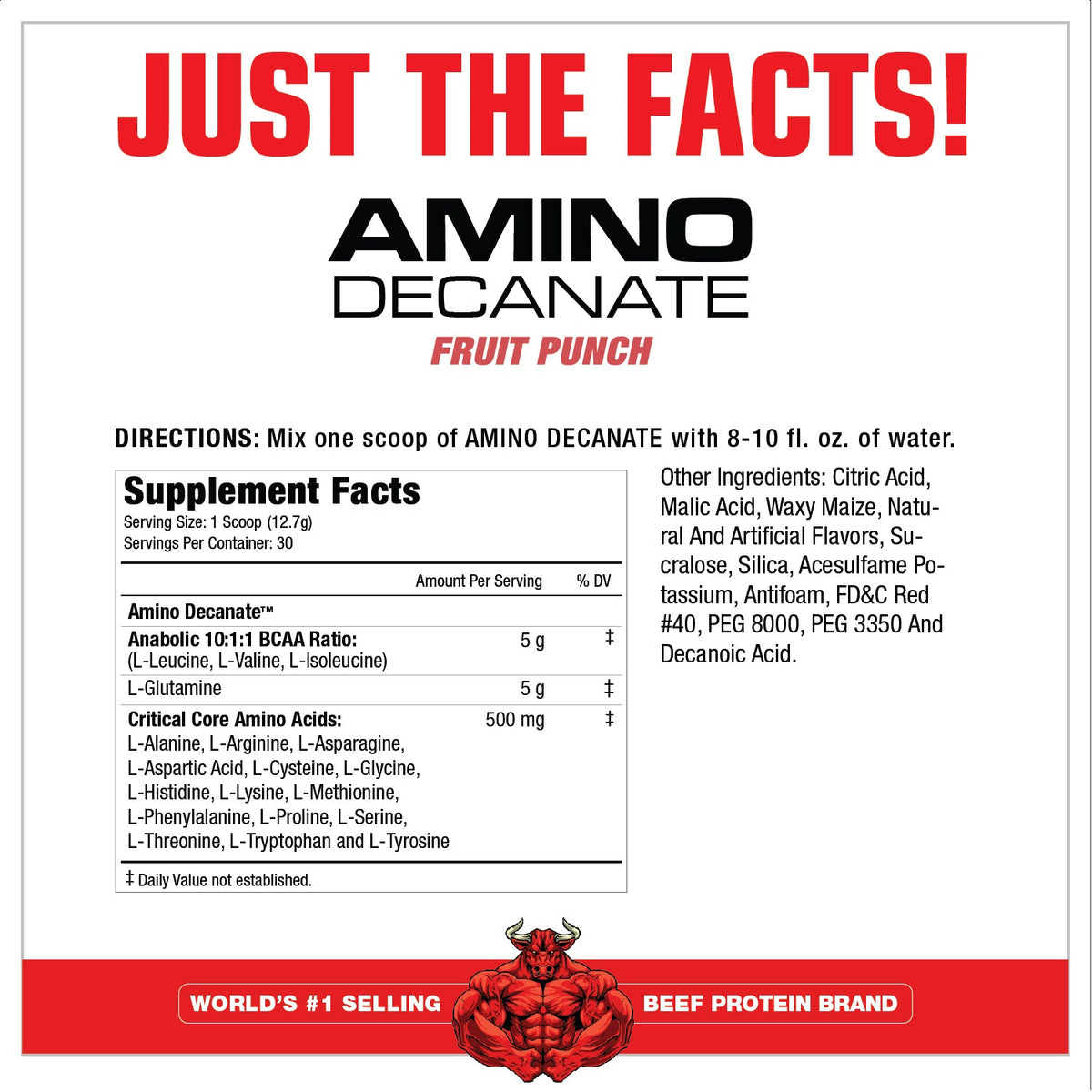 MuscleMeds Amino Decanate - Amino Acids