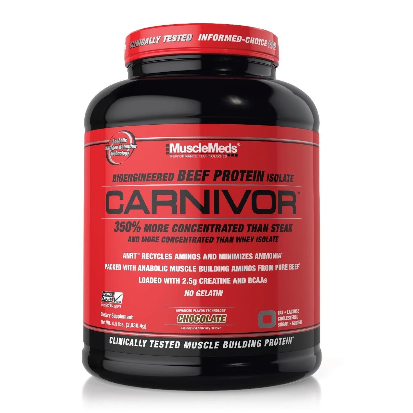 Musclemeds Carnivor protein 2 kg - 56 servings - Chocolate