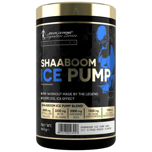 Levrone SHAABOOM Ice Pump 463 g - 50 Servings - Ice Citrus Peach