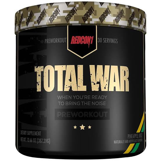 Redcon Total War Preworkout - 30 Servings - Pineapple Juice