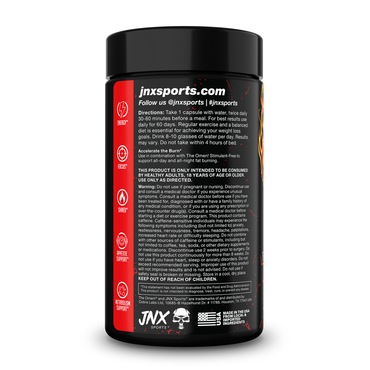 The Omen! Fat Burner JNX