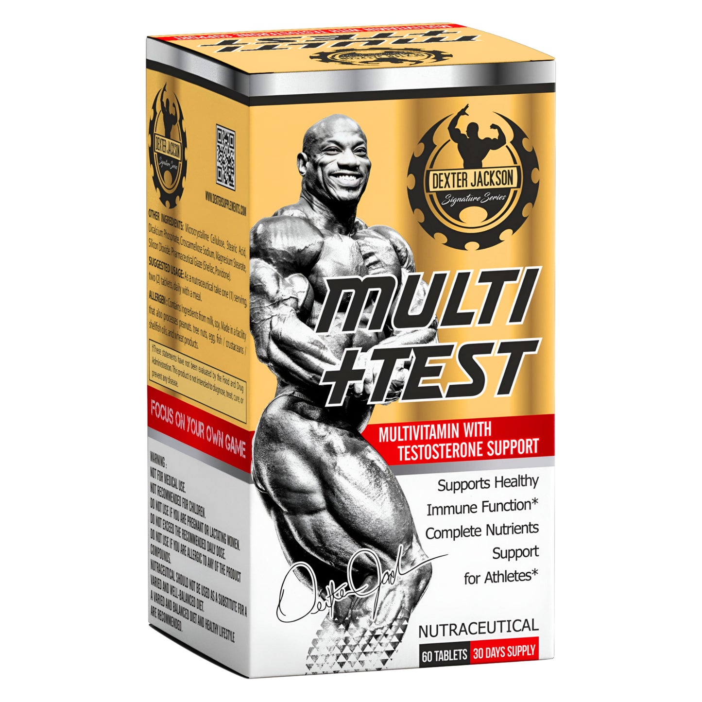 Multi+Test Dexter Jackson - 60 Tablets