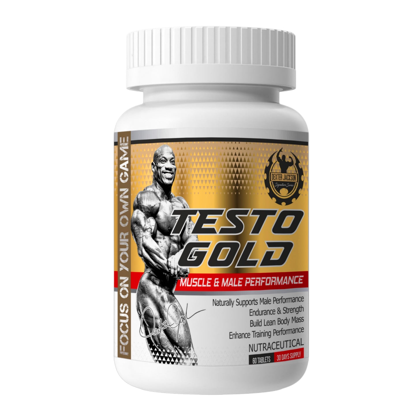 Testo Gold Dexter Jackson - 60 Tablets