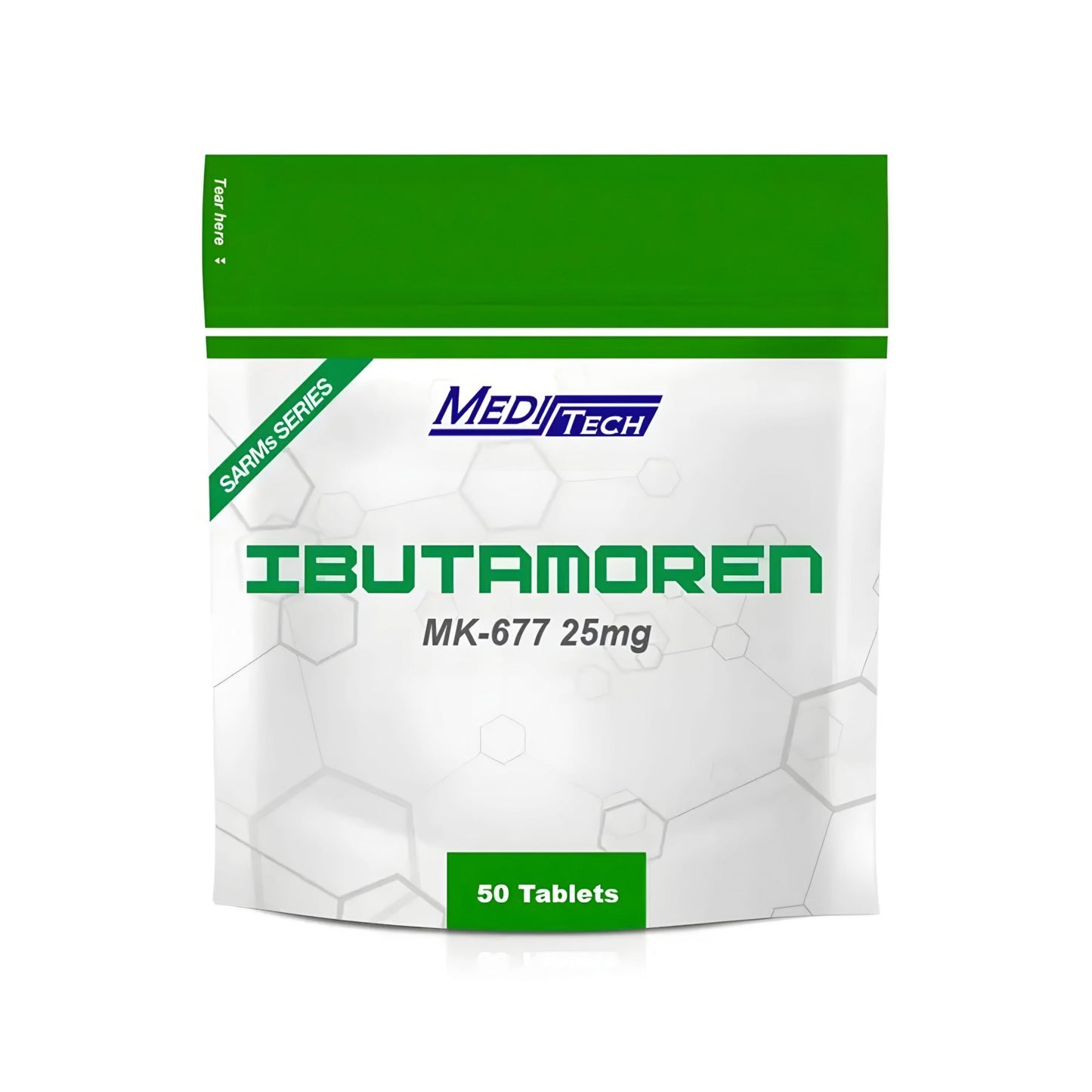 Meditech Ibutamoren (MK-677 25mg) - 50 Tablets