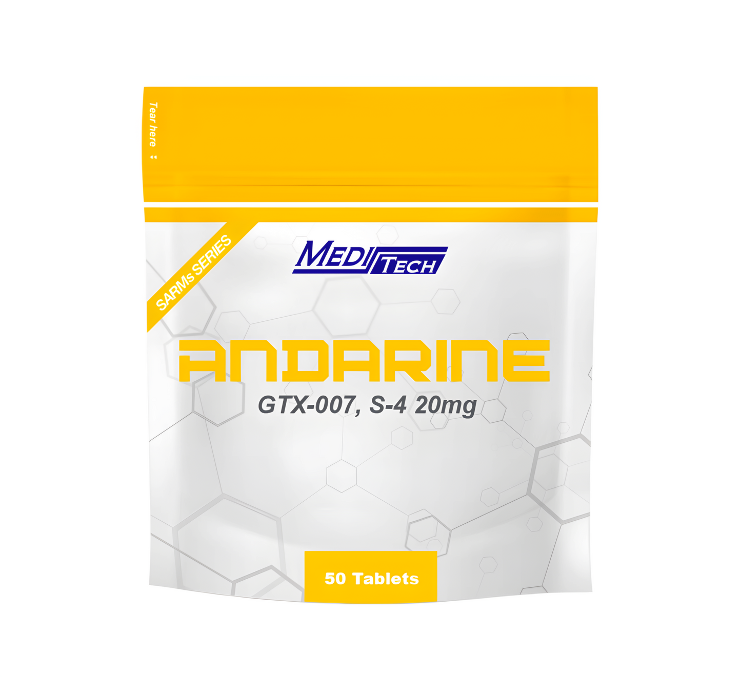 Meditech Andarine (GTX-007, S4 20mg) - 50 Tablets