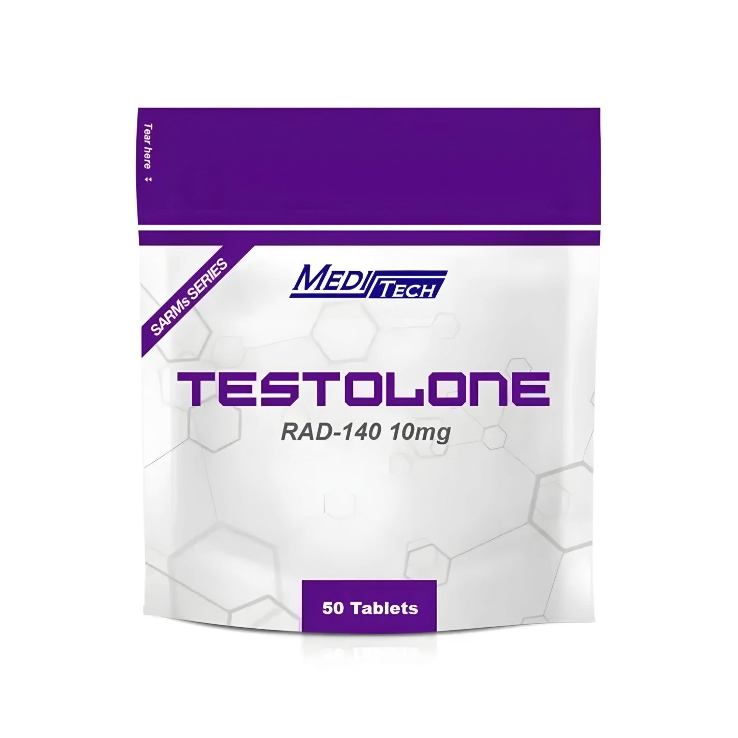 MediTech Testolone RAD-140 (10mg), 50 Tablets