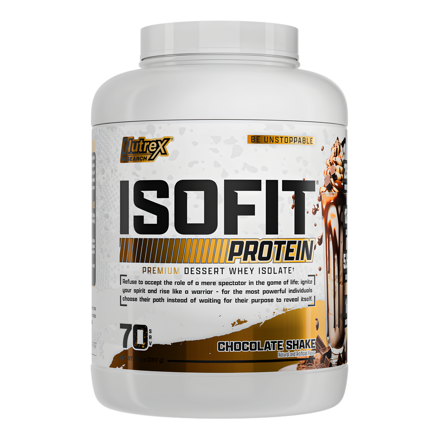 Nutrex Isofit Protein - 70 Servings - Chocolate Shake