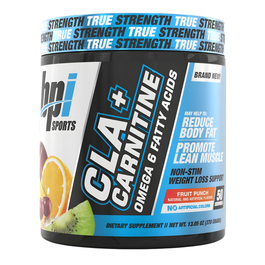 bpi Cla + Carnitine - 50 Servings - Fruit Punch