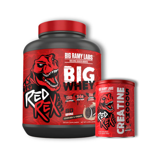 Redrex Big Whey - 4lbs + Redrex Creatine 300gm