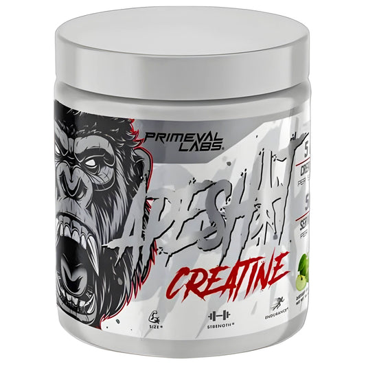 Apeshit Creatine Monohydrate 300gm - Green Apple