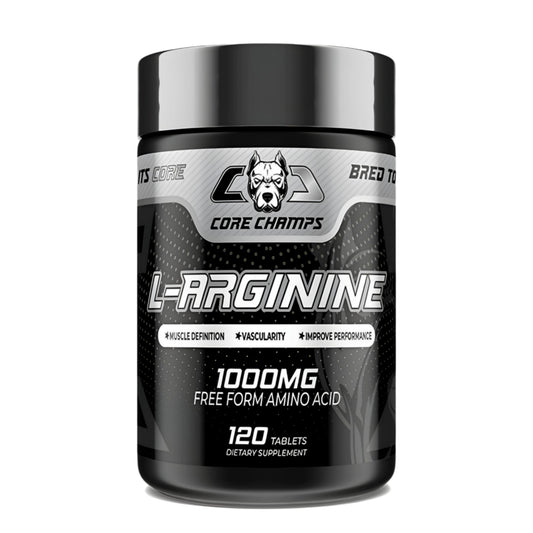 Core Champs L-Arginine 1000 mg - 120 Tablets