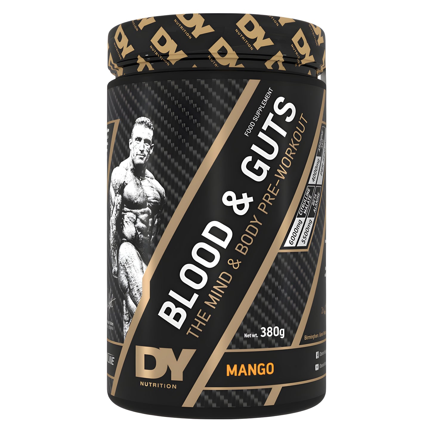 DY Blood & Guts Preworkout - 20 Servings - Mango