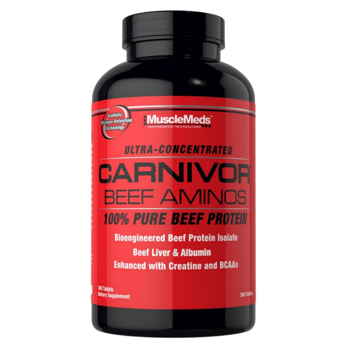 Musclemeds Carnivor Beef Amino - 300 Tablets