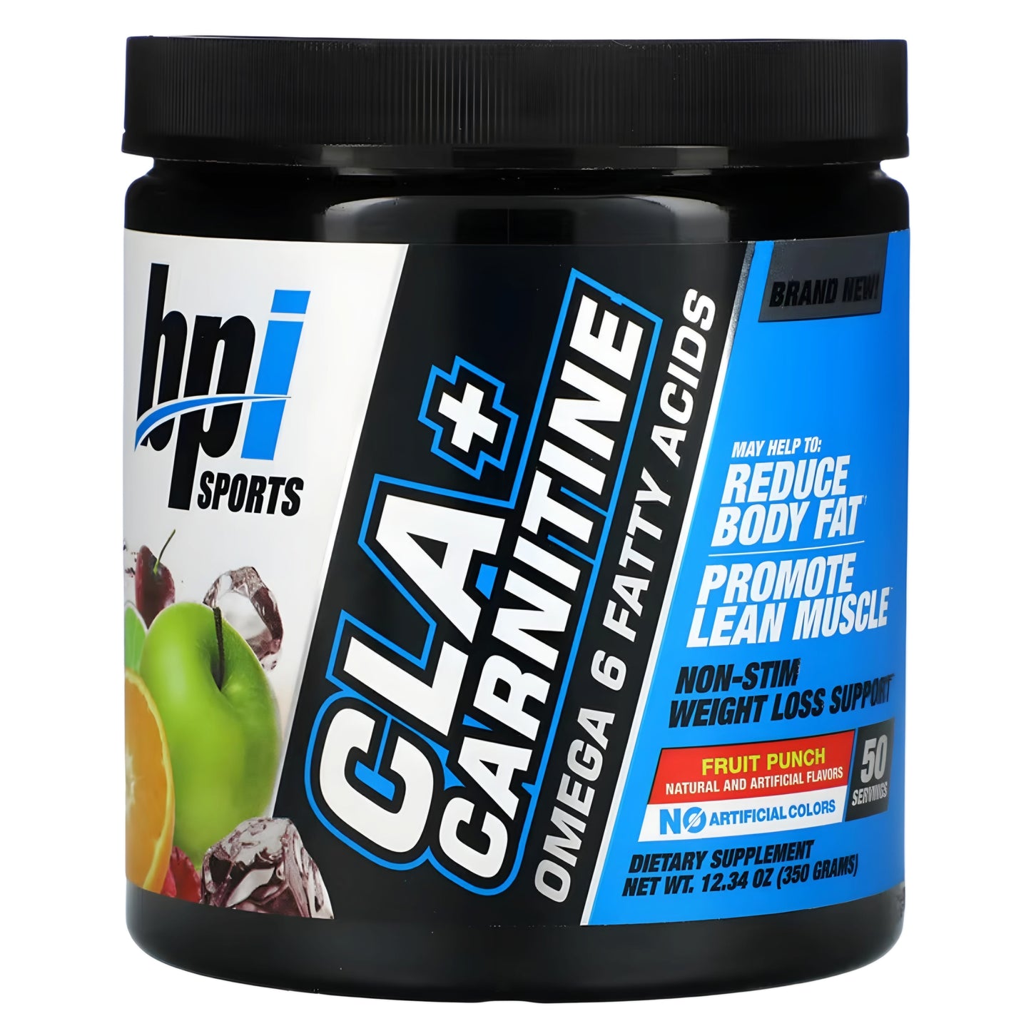 bpi Cla + Carnitine - 50 Servings - Fruit Punch