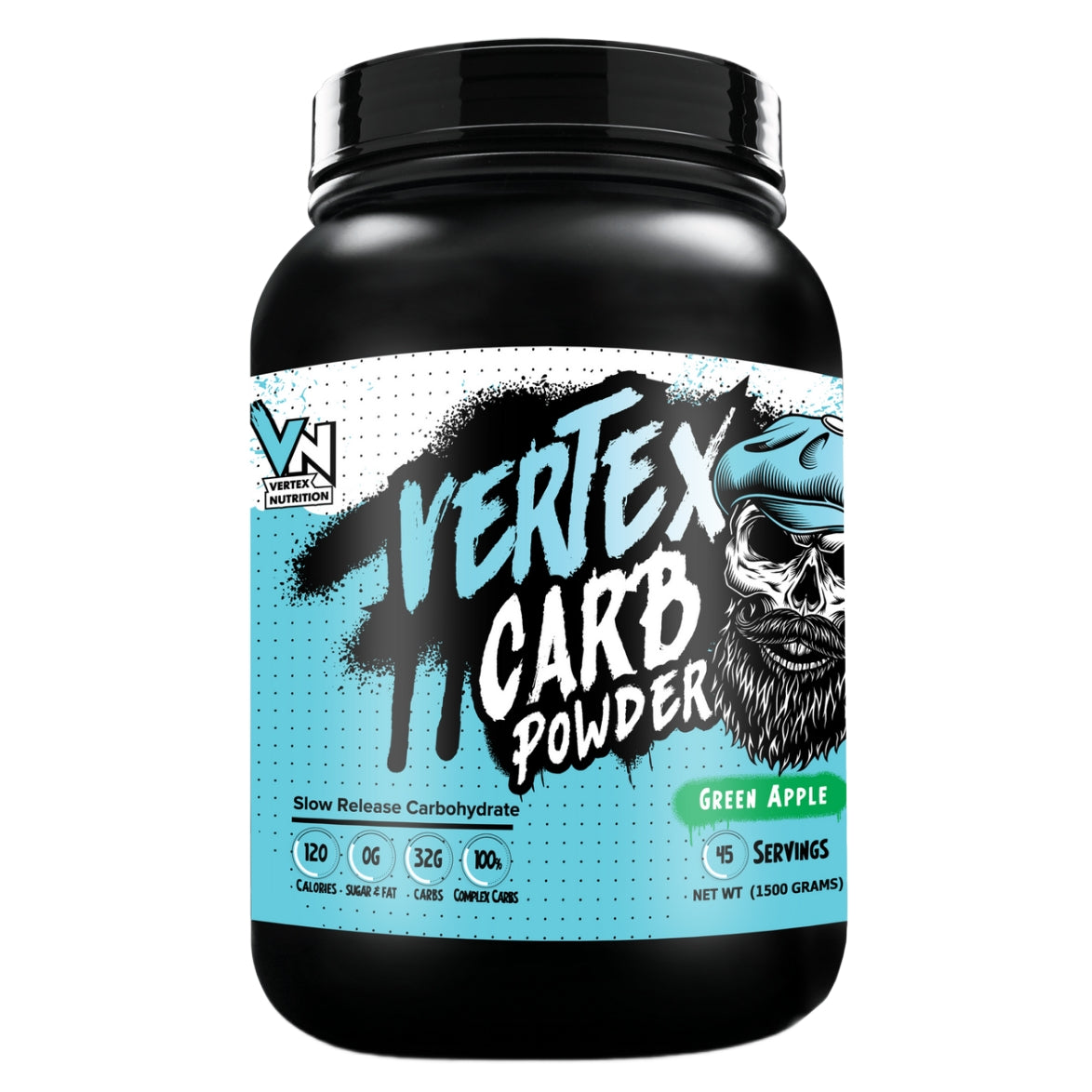 Vertex Carb 1.5kg - 45 Servings - Green Apple