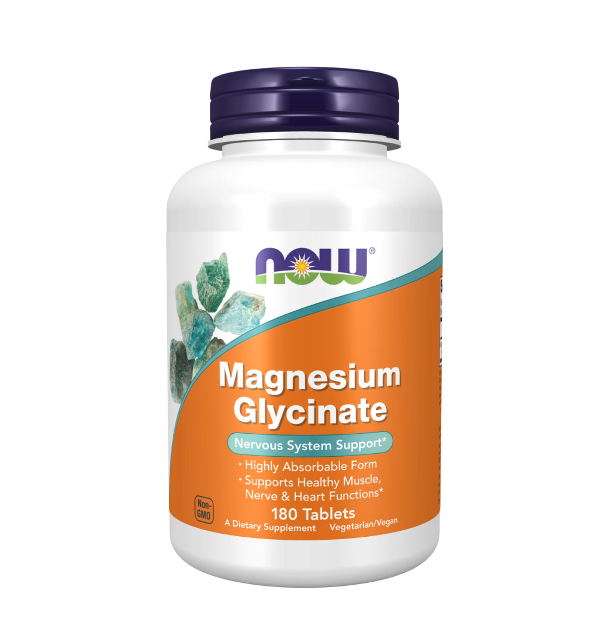 Now Foods Magnesium Glycinate | 180 Tablets