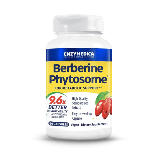 Enzymedica Berberine Phytosome | 60 Capsules
