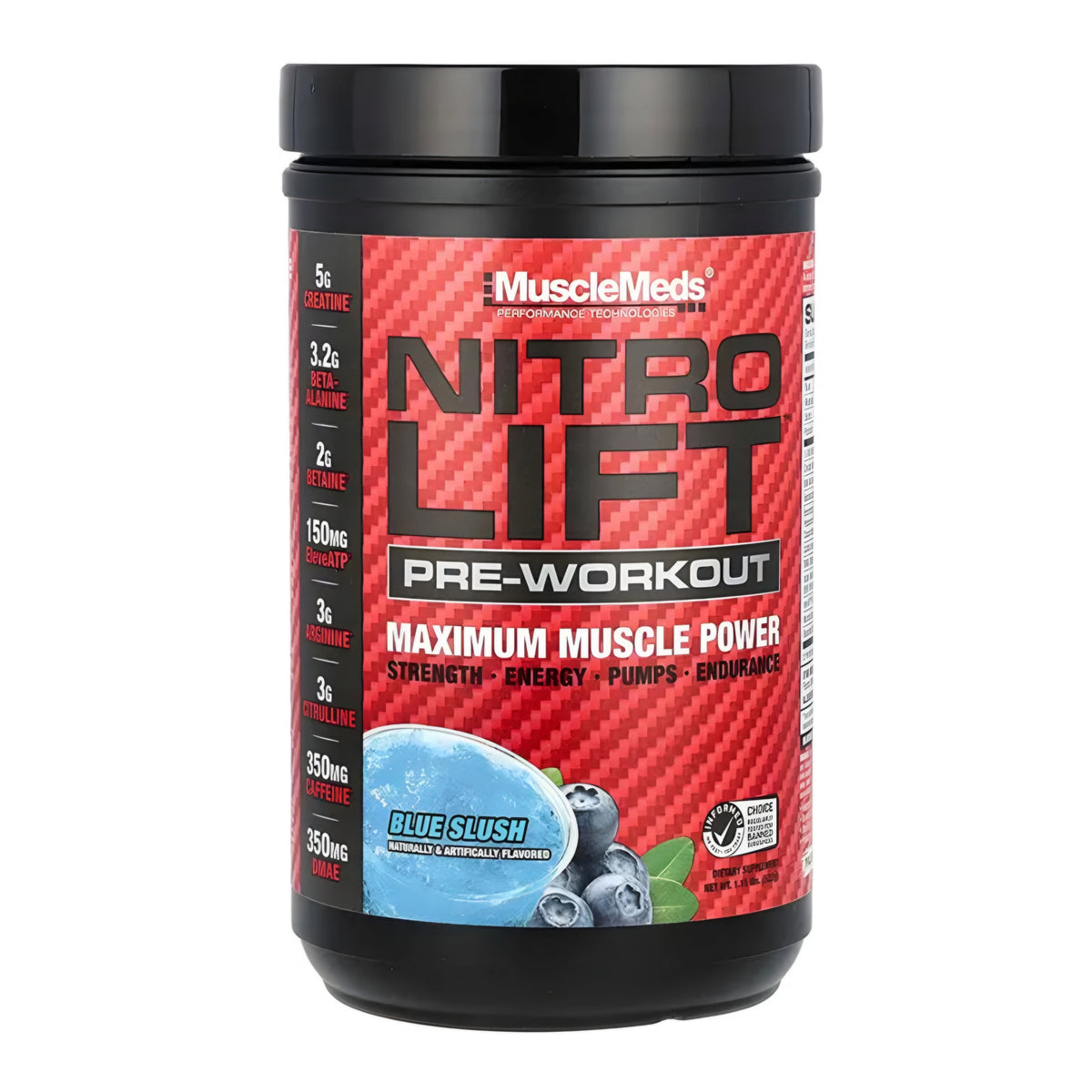 MuscleMeds Nitro Lift Preworkout 20/40 Servings