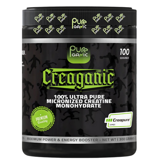 Creaganic Creatine 300gm - 100 Servings