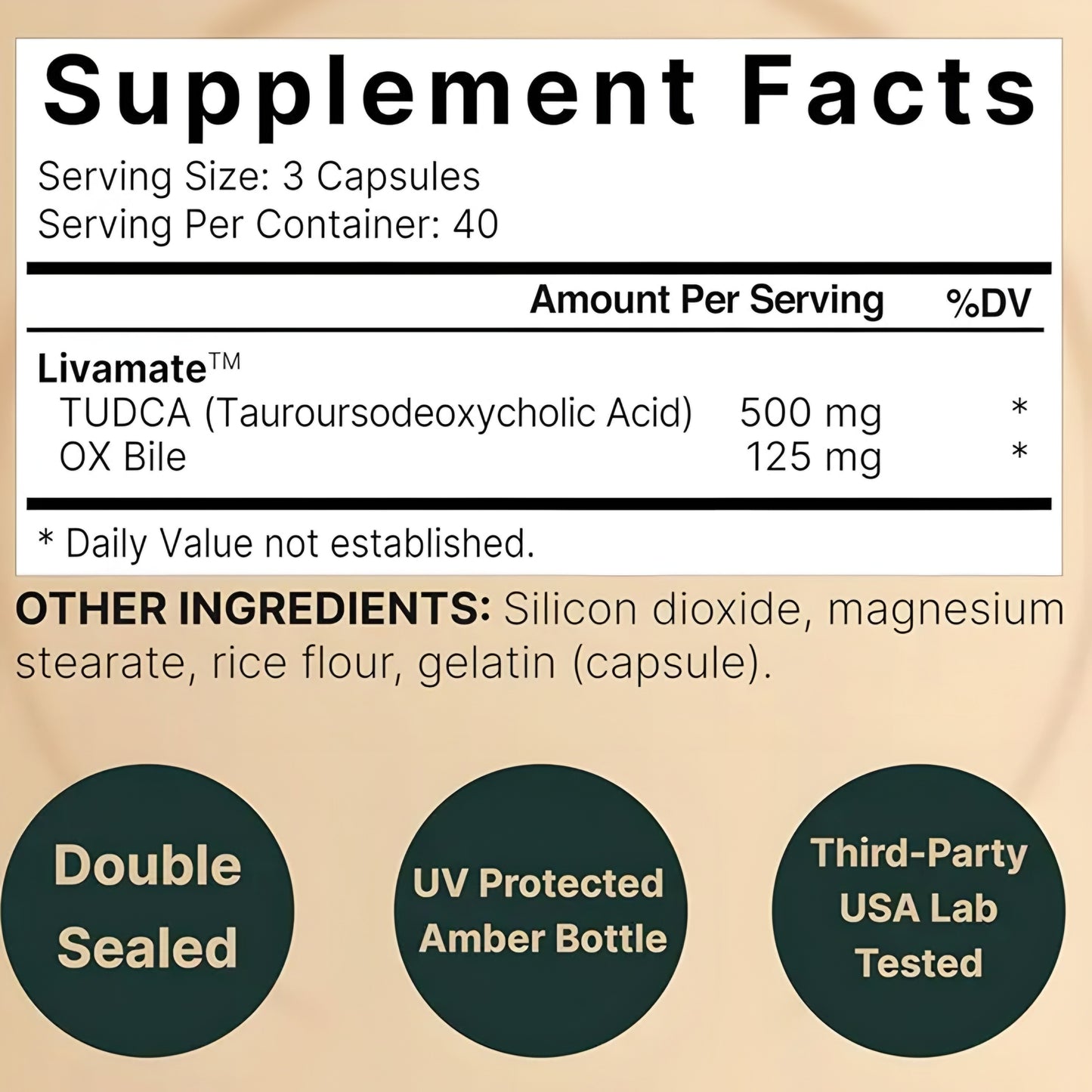 Tudca With OX Bile Naturebell