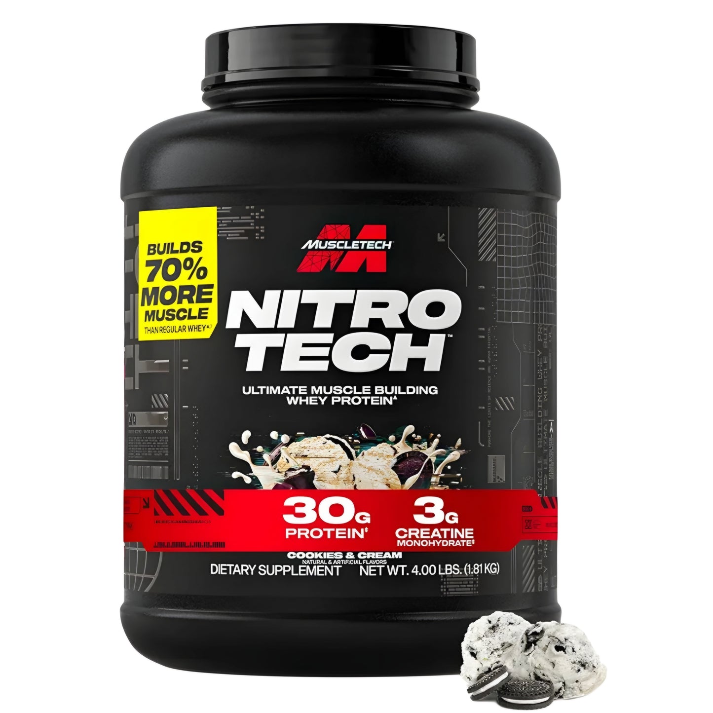Muscletech Nitrotech 2 kg - 40 Servings