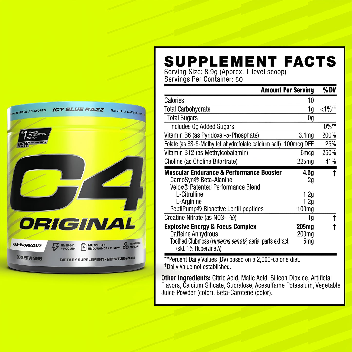 Cellucor C4 - 50 Servings