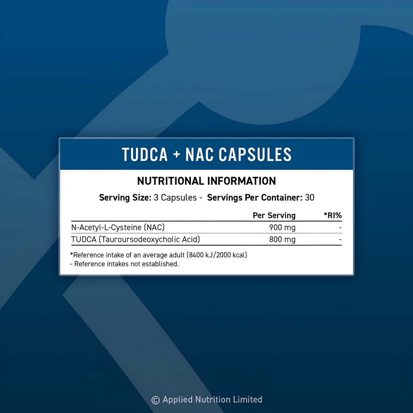 TUDCA + NAC Applied Nutrition