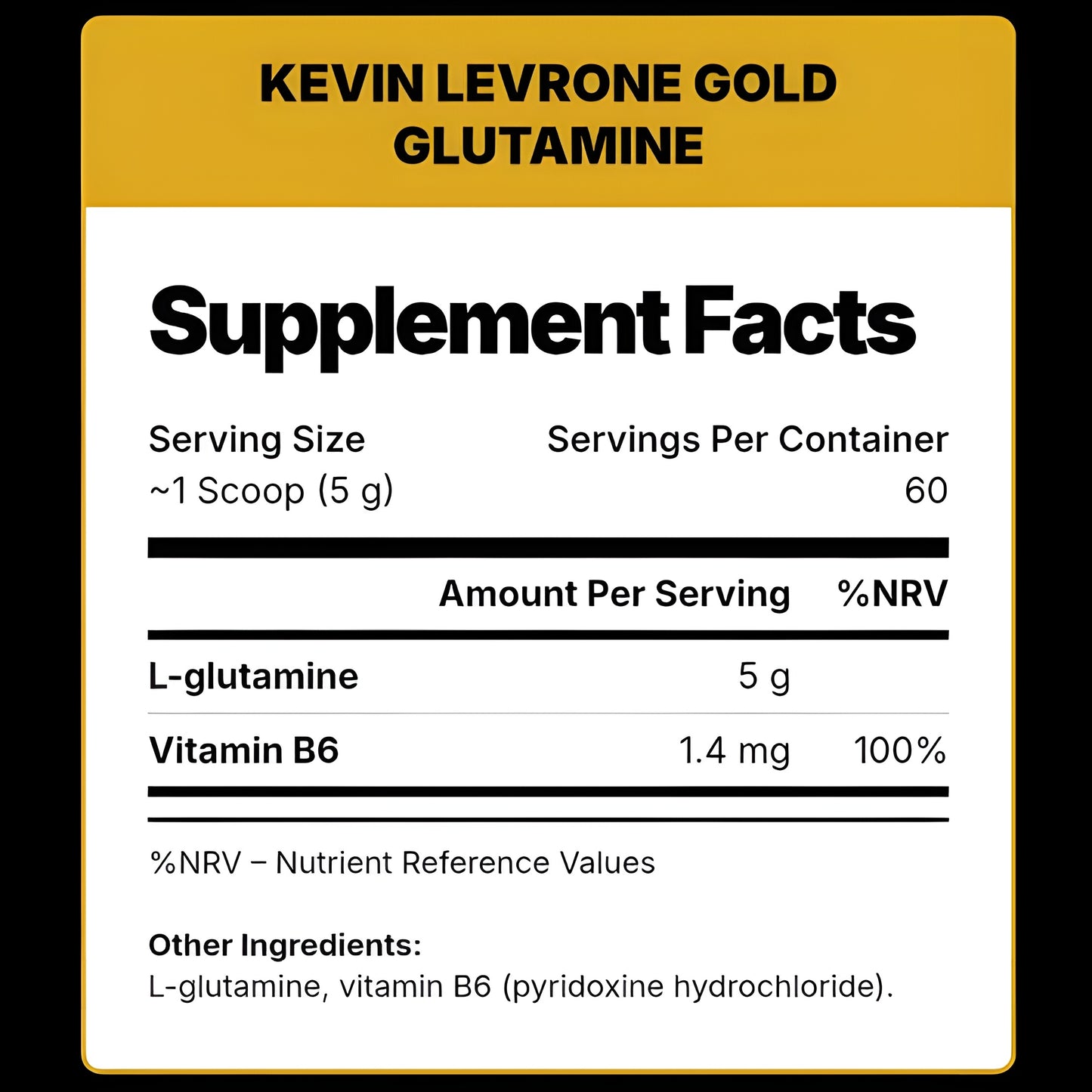 Kevin Levrone Gold Glutamine
