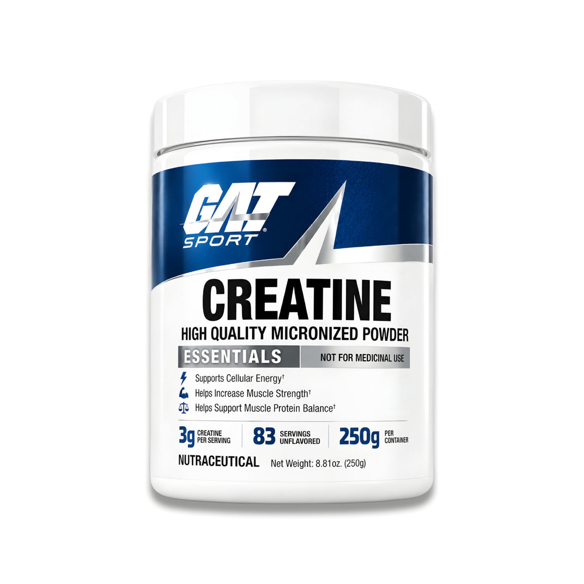 GAT Creatine Micronized | 250gm