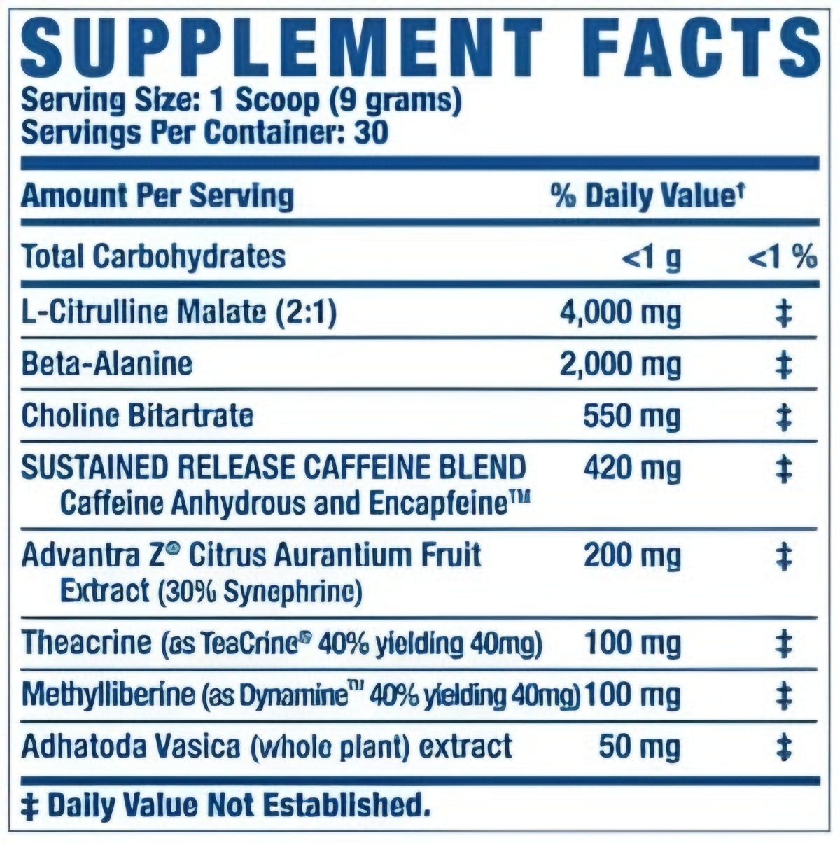 RC YEAH BUDDY Pre-Workout