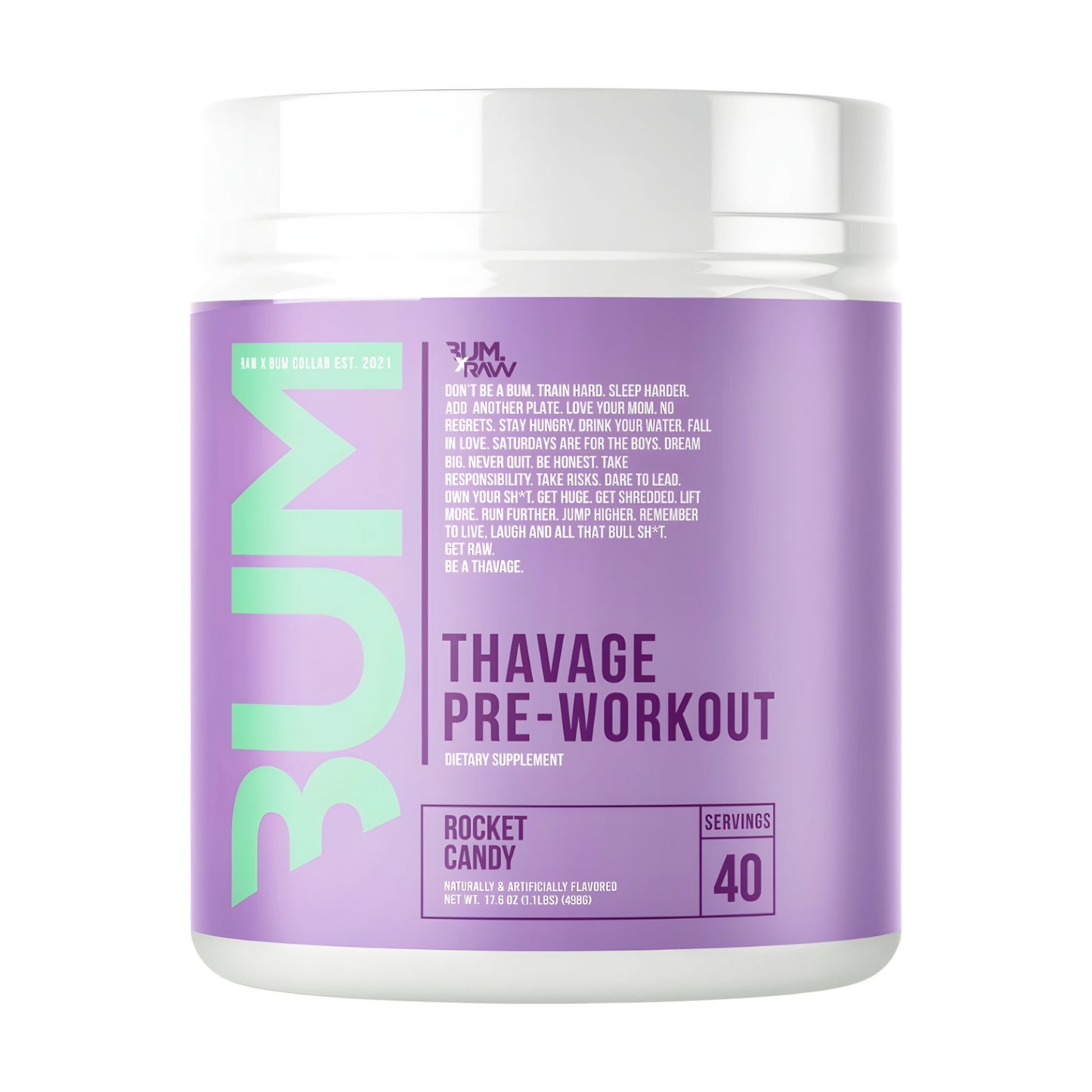 Thavage Pre-Workout 40/20