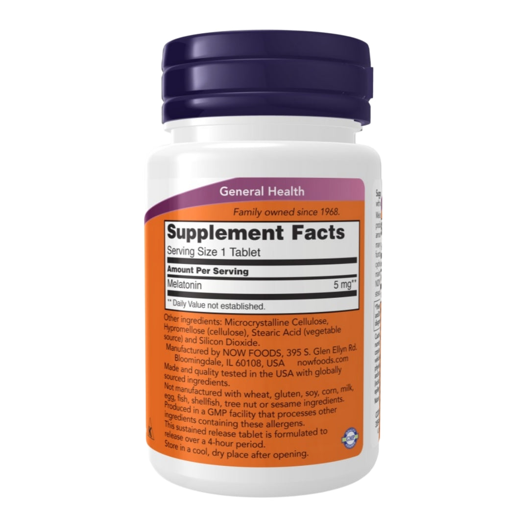 Melatonin 5 mg NOW