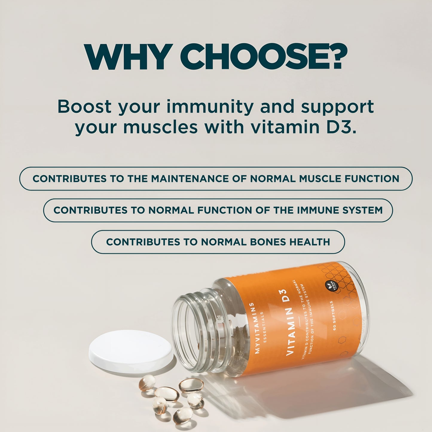 MY VITAMINS VIT D3